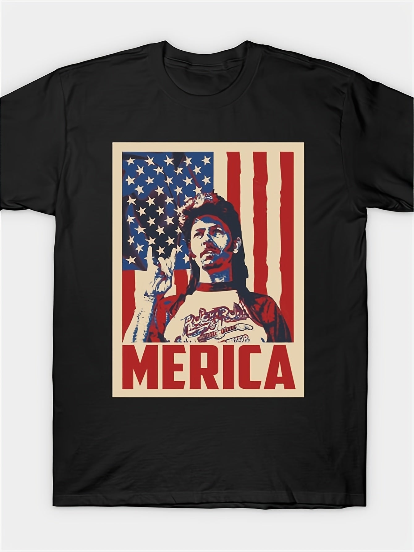 Joe Dirt Merica T-ShirtPrint-black 220g new arrived Pure Cotton Suitable For Birthday Parties Daily Commuting T-shirt Suitable For Giving Gifts To Family Members