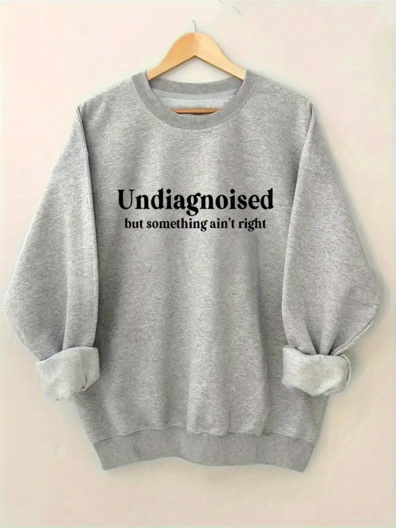 Women's Casual Crew Neck Sweatshirt 
