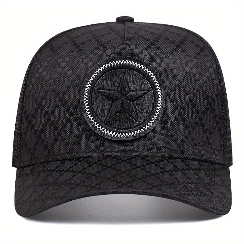 2025 new Men's outdoor sports baseball cap Flat top Cool Bill Hip Hop cap