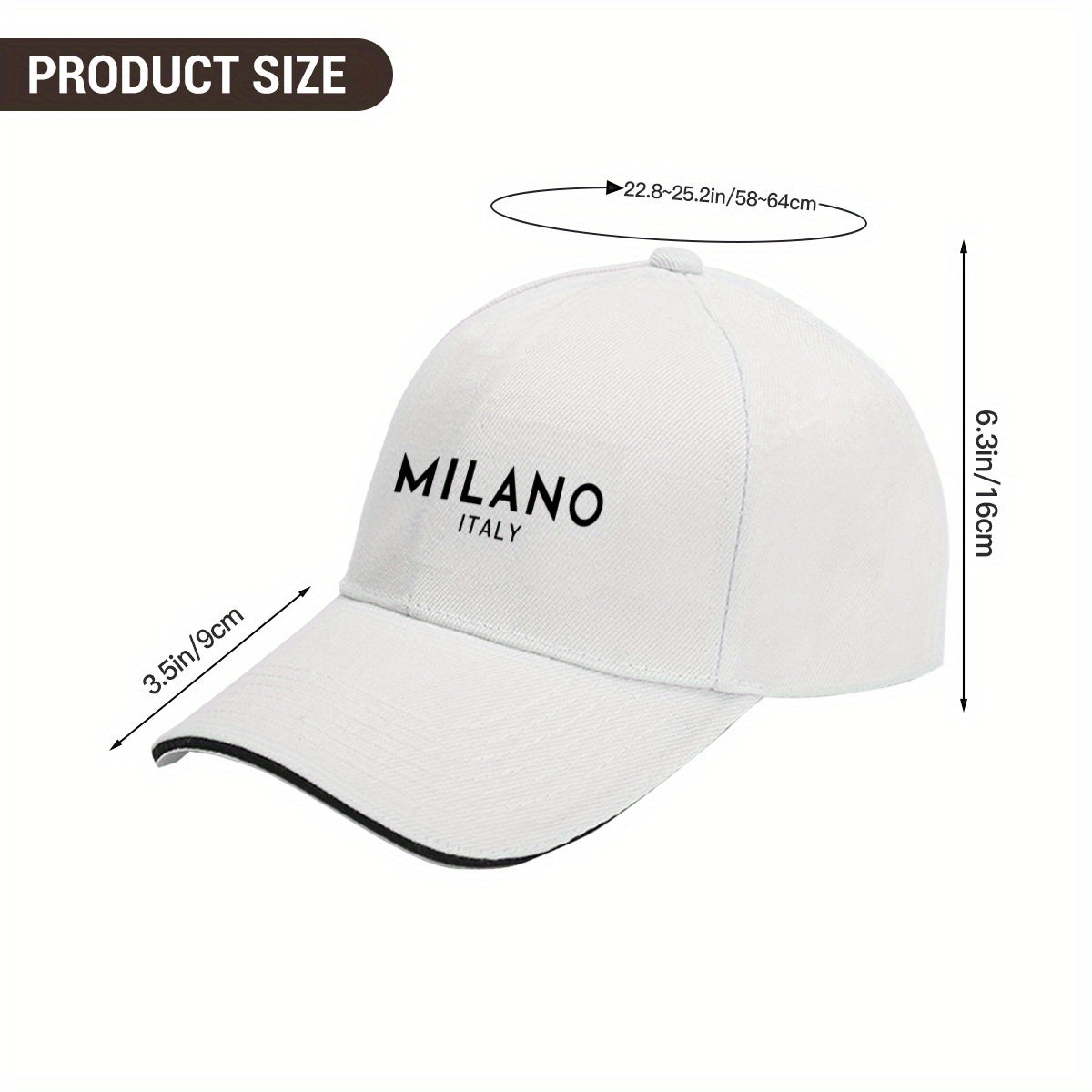 Baseball Cap - Casual Style Polyester Cap for Fishing, Camping, Hip Hop, Dad Cap, Trucker Cap - Unisex Seasonal Sports Cap