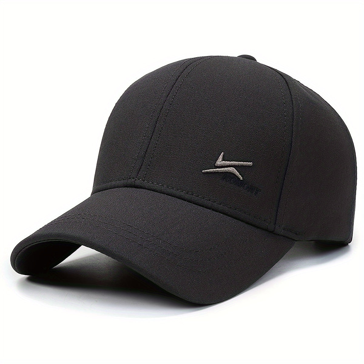 [Adjustable Double Hook Baseball Cap] Double Hook Embroidered Baseball Cap Adjustable Size Peaked Hats Spring Autumn Outdoor Sunshade Cap For Women