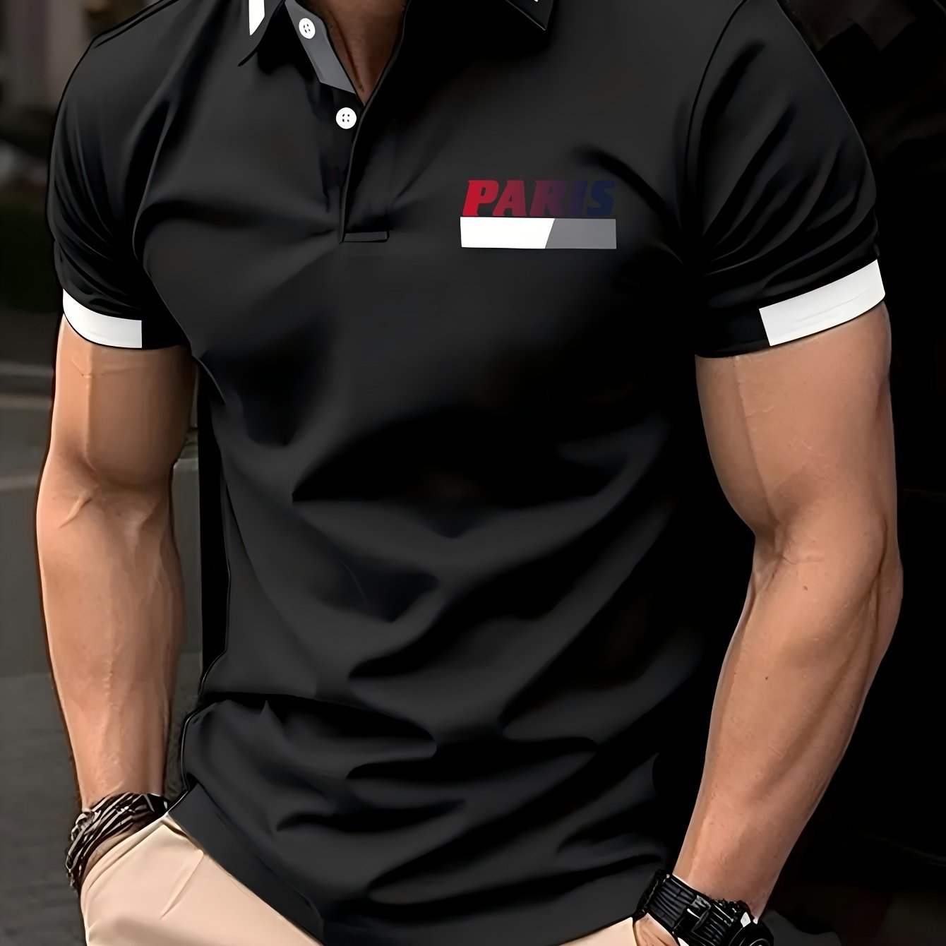 Men's Summer Fashion Shirt - Casual Button-Up with 