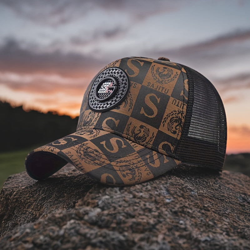 Men's Trendy Baseball Cap - Fashion Visor, Casual Trucker Hat for Daily Wear