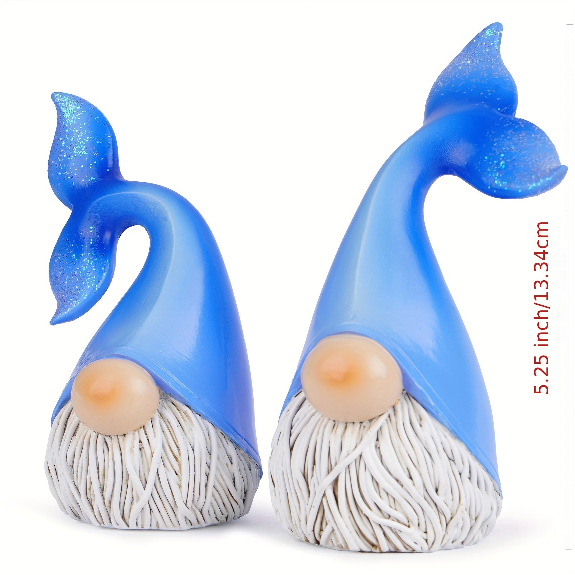 Summer Gnomes Decor Sea Fish Gnomes Decoration Handmade Beach Swedish Gnomes Decor For Home Ocean Elf Decoration Home Ornaments Summer Gnomes Figurines