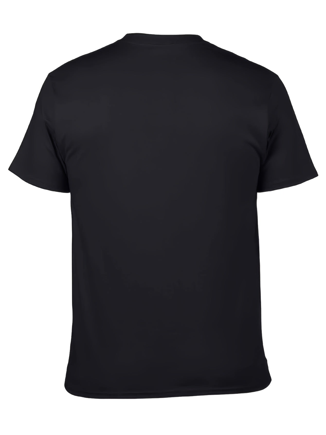 Patriotic Eagle Mullet 4th of July T-Shirt - Men's American Flag Graphic Tee, Cotton Blend, Casual Round Neck, Short Sleeve, Black with 