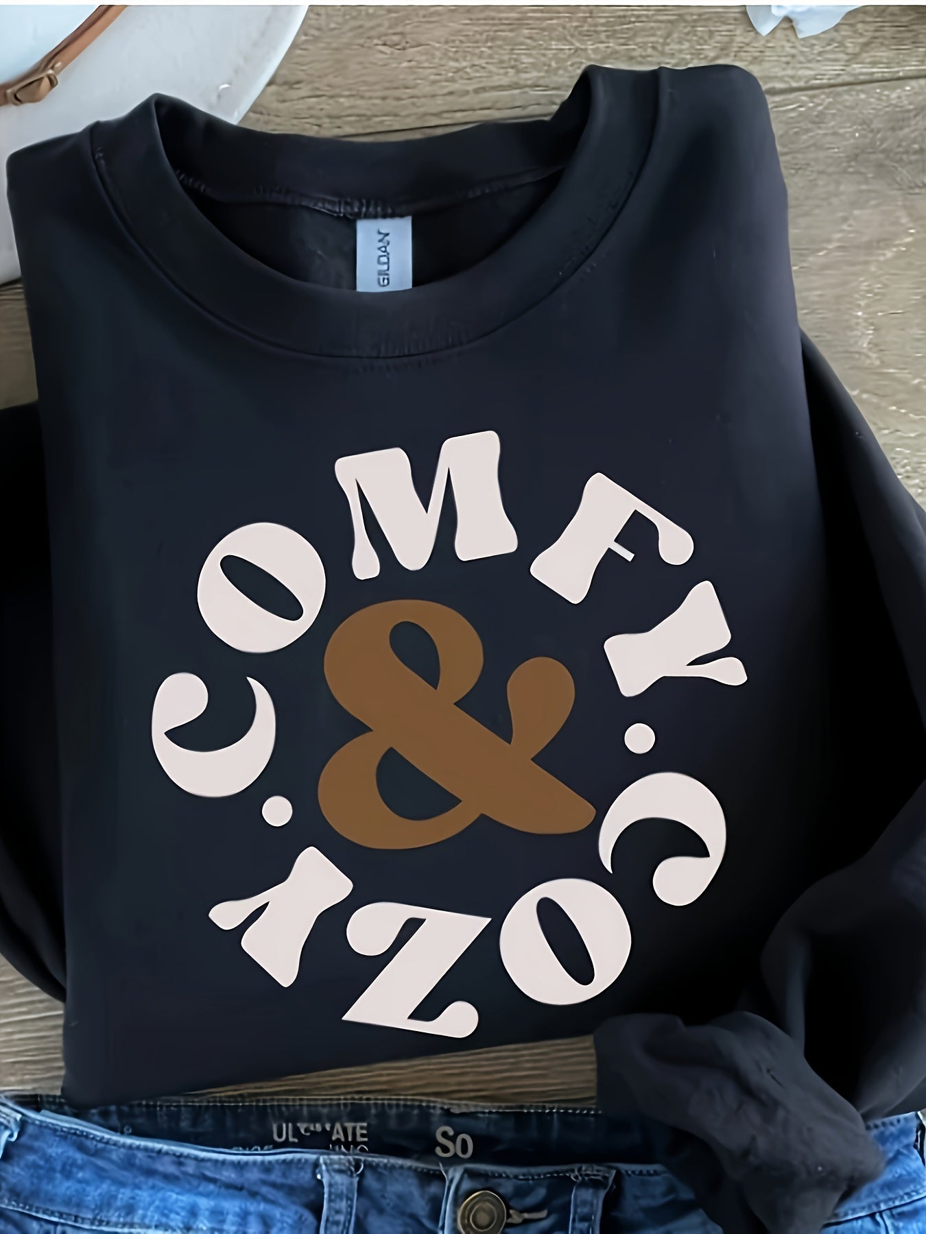 Cozy Season Sweatshirt, Comfy And Cozy Sweatshirt & Hoodie, Winter Cozy Season Sweat, Trendy Winter Sweatshirt