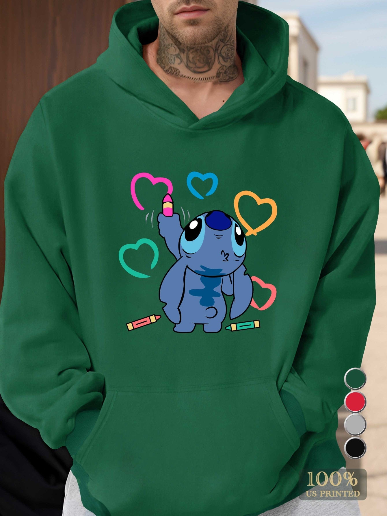 Disney Disney Stitch Men'S hoodies