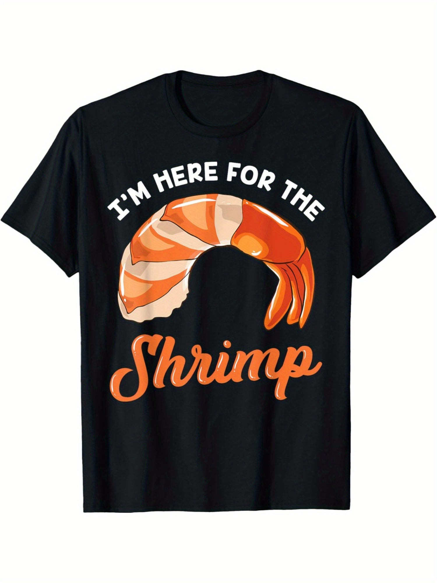 Men'S T-shirt 220g 100% Cotton -Shrimp Seafood Shellfish T-shirt Gift T-Shirt