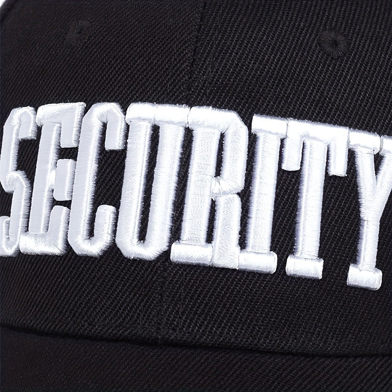 Sun Protection Curved Brim Baseball Cap - Letter Embroidered Hip Hop Sports Hat for Outdoor