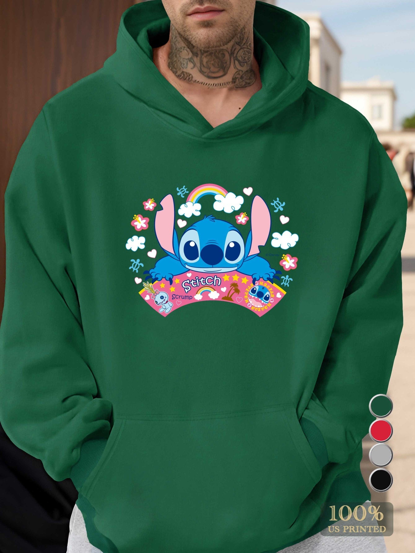 Disney Disney Stitch Men'S hoodies