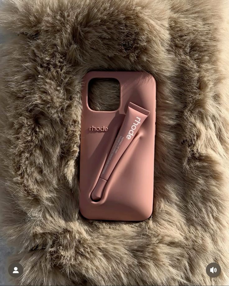 DIY Rhode Toast Soft Silicone Lipstick Phone Case For iPhone 16 15 14 13 12 11 Pro Max Plus Portable Lip Gloss Holder Ins Hot Cover