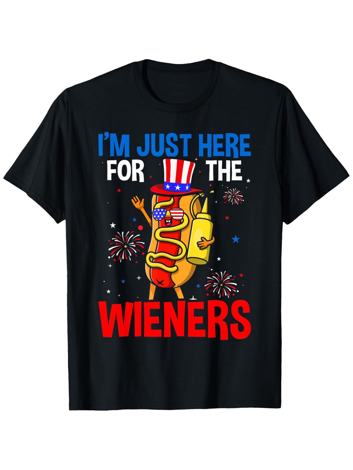 Funny 4th of July Patriotic T-Shirt for Men - 