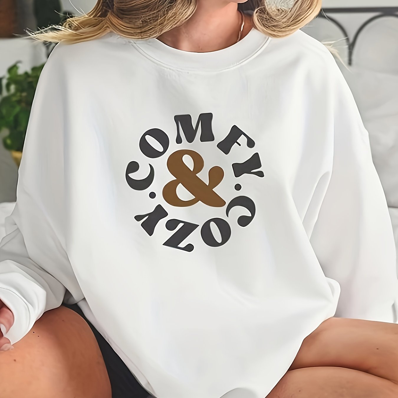 Cozy Season Sweatshirt, Comfy And Cozy Sweatshirt & Hoodie, Winter Cozy Season Sweat, Trendy Winter Sweatshirt