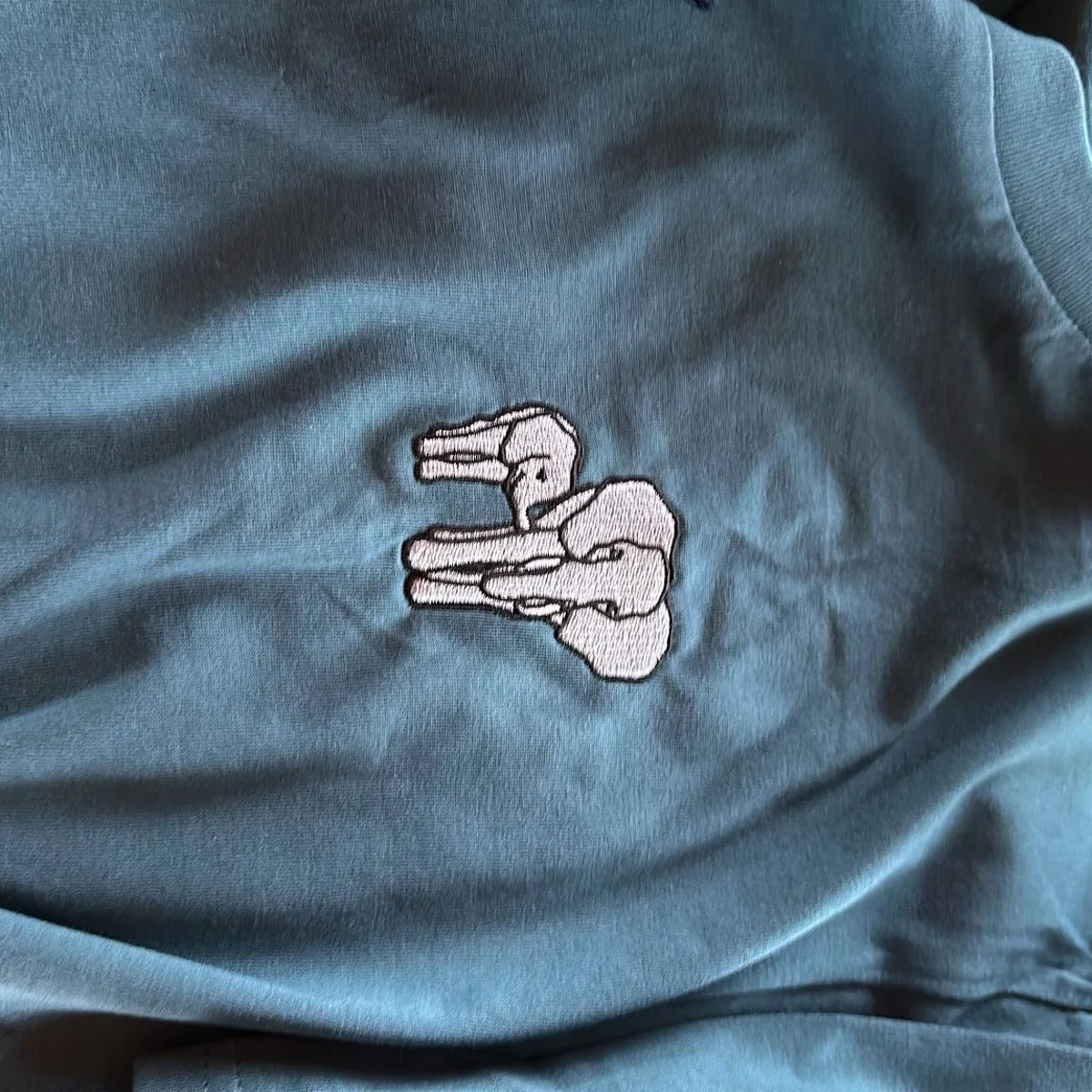 Broccoli Organic Embroidered T-Shirt Minimal Design