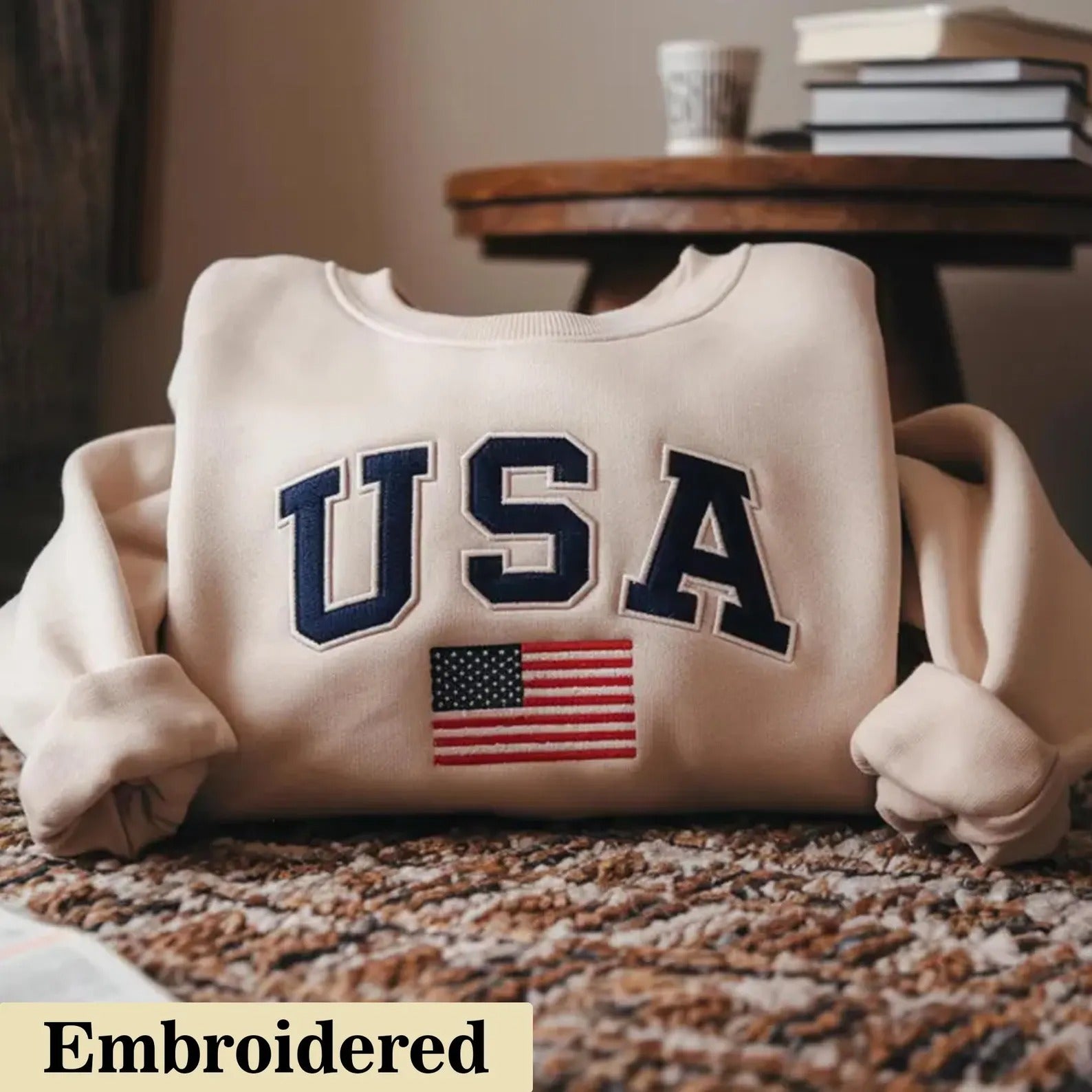 Frog Embroidered Sweatshirt | Frog University T-shirt | Embroidered Sweatshirt | Sweater | Crew Neck Sweatshirt (Copy)
