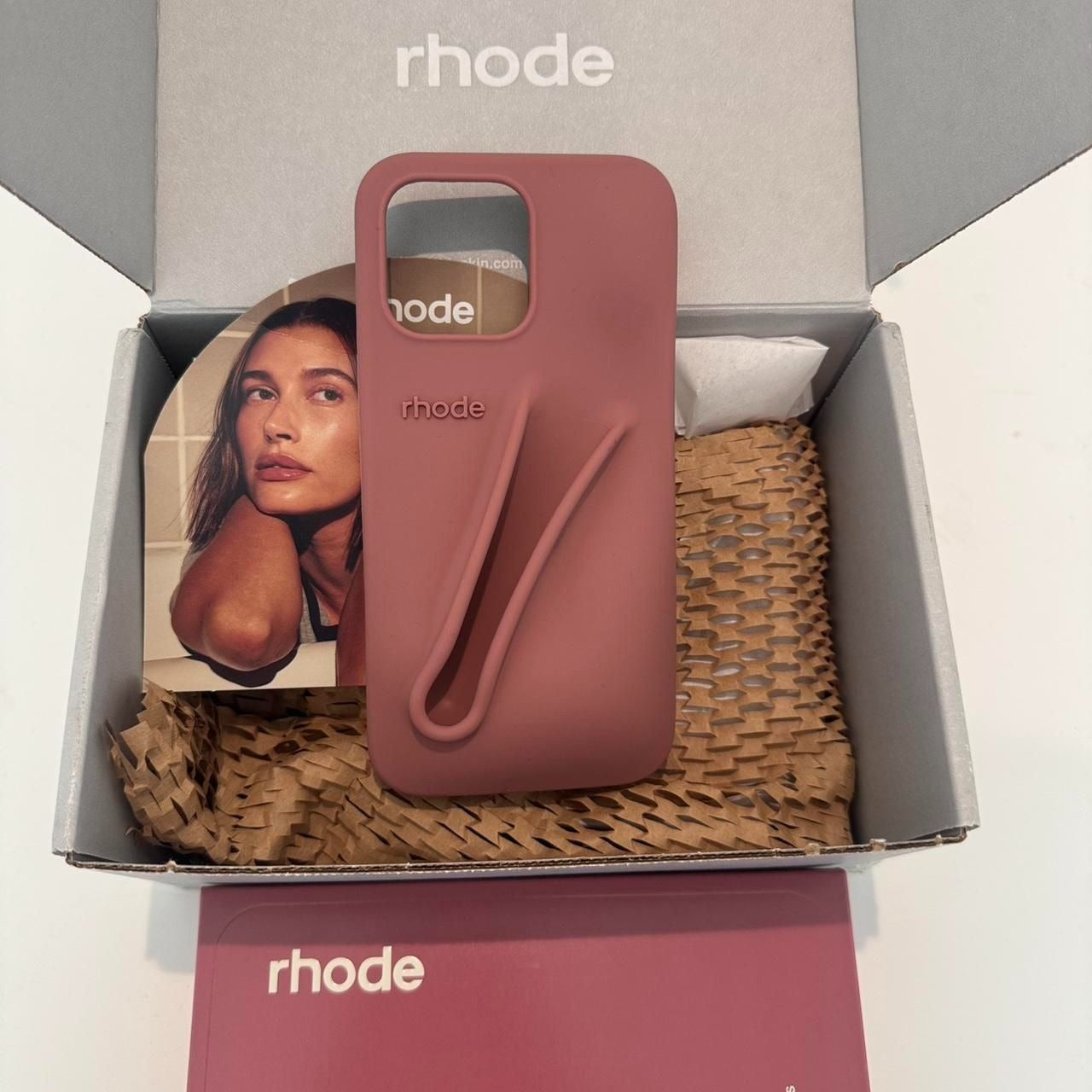 DIY Rhode Salty Tan Soft Silicone Lipstick Phone Case For iPhone 16 15 14 13 12 11 Pro Max Plus Portable Lip Gloss Holder Ins Hot Cover