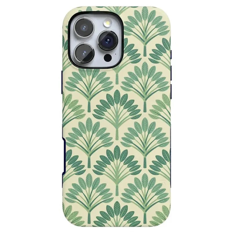 Casely iPhone Case | Palm Royale | Palm Beach Case | Aesthetic Flower Case Compatible with MagSafe