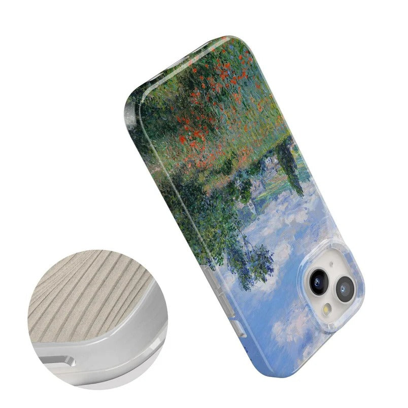 Casely iPhone Case | Monet’s View | Limited Edition Phone Case | Limited Art Series Case Compatible with MagSafe