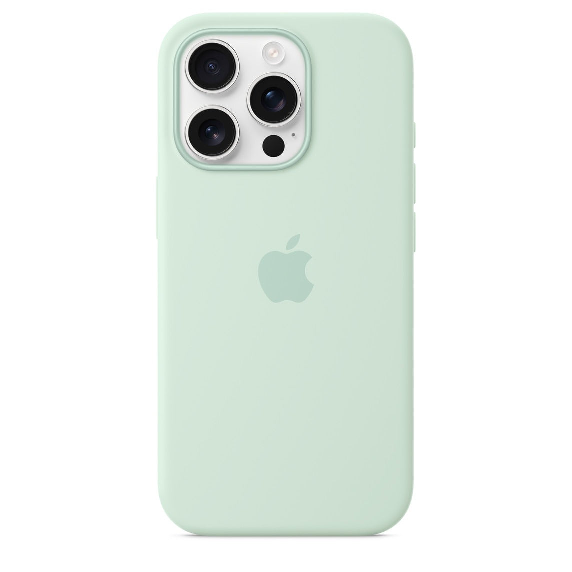 Luxury Original Silicone Apple Aquamarine for Phone case 16 14 13 15 11 12 Pro Max Official Cases Full Cover