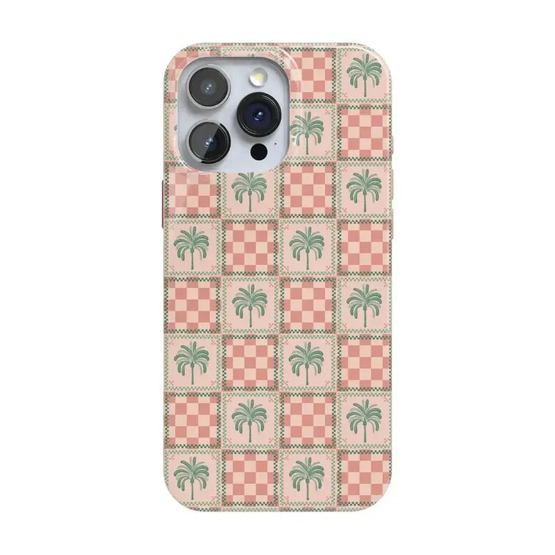 Casely iPhone Case | The Social Club | Palm Beach Case | Aesthetic Flower Case Compatible with MagSafe