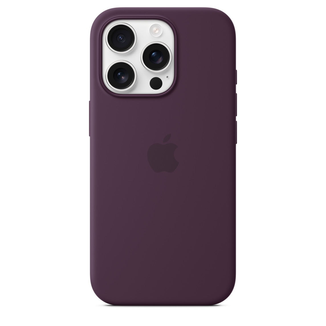Luxury Original Silicone Apple Plum for Phone case 16 14 15 13 12 Pro Max Official Cases Full Cover