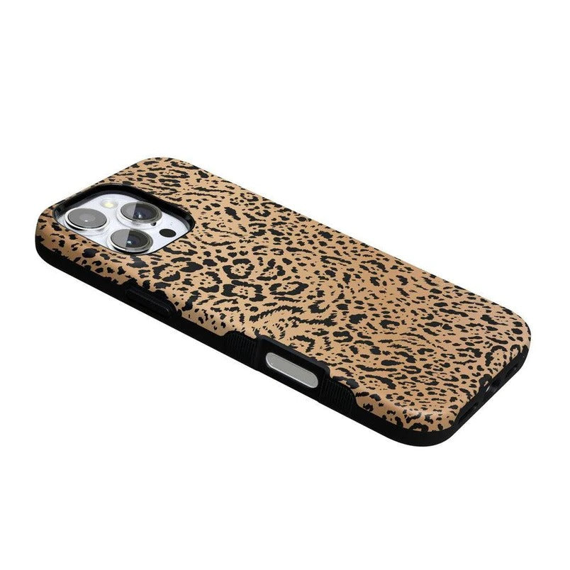 Casely iPhone Case | Born to Be Wild | Jaguar Print Case | Animal Print Case Compatible with MagSafe
