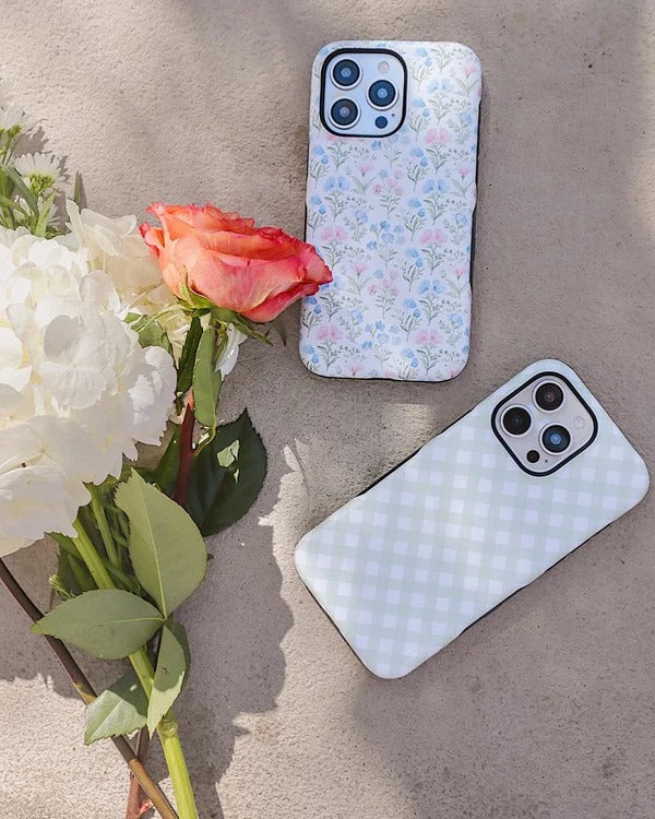 Casely iPhone Case | Poppy Meadows | Pastel Floral Case | Soft & Sweet Sunday Best Case Compatible with MagSafe