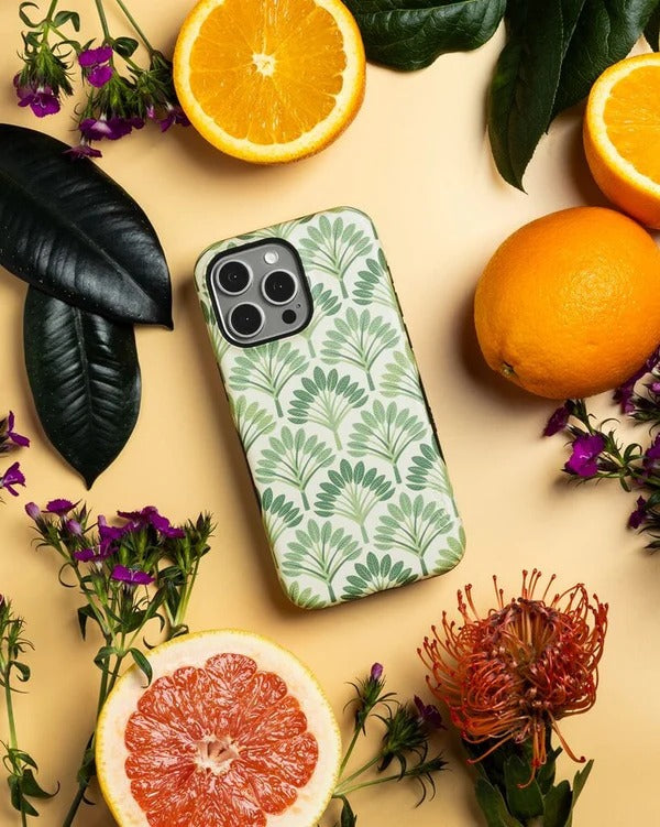 Casely iPhone Case | Palm Royale | Palm Beach Case | Aesthetic Flower Case Compatible with MagSafe