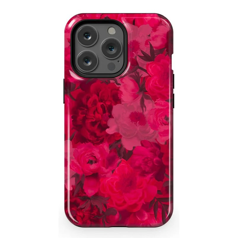 Casely iPhone Case | Romance Novel | Moody Floral Case | Aesthetic Flower Case Compatible with MagSafe
