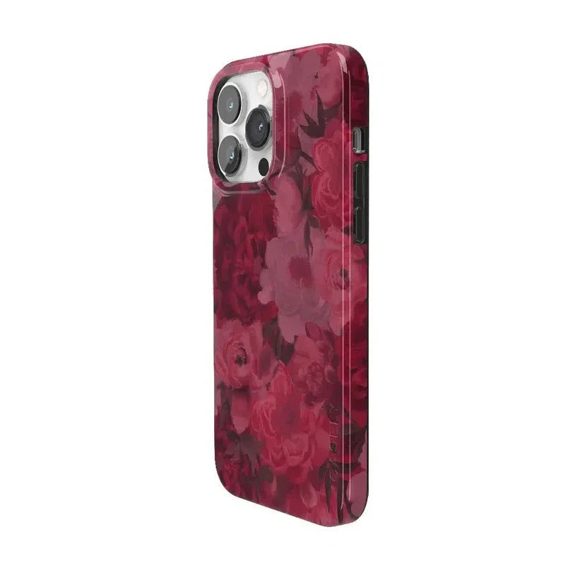 Casely iPhone Case | Romance Novel | Moody Floral Case | Aesthetic Flower Case Compatible with MagSafe