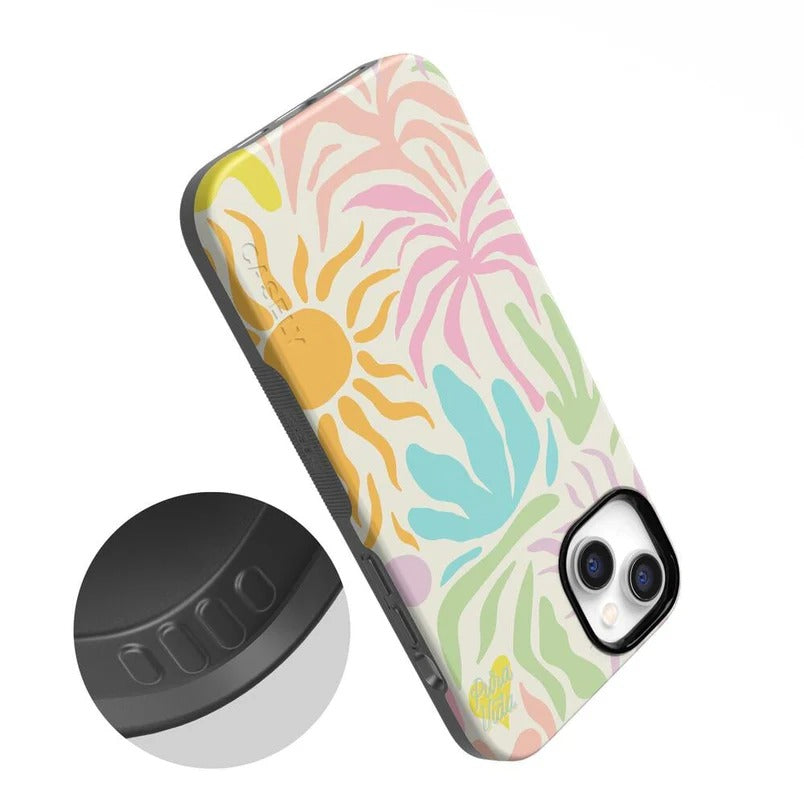 Casely iPhone Case | Oasis | Pura Vida Case | Aesthetic Vibes Only Case Compatible with MagSafe