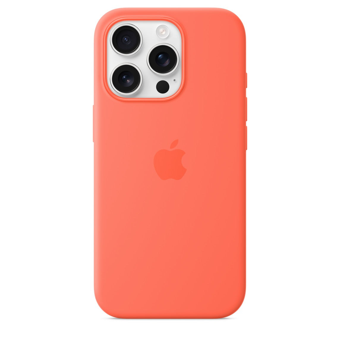 Luxury Original Silicone Apple Tangerine for Phone case 16 14 15 13 12 Pro Max Official Cases Full Cover