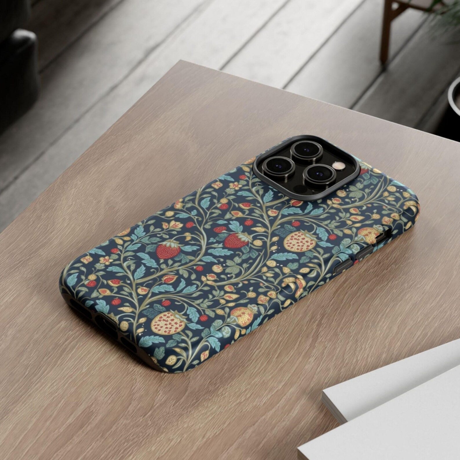 William Morris Phone Case Cover Art Print iPhone 16 Pro Max, 15 Plus, 14, 13, 12,