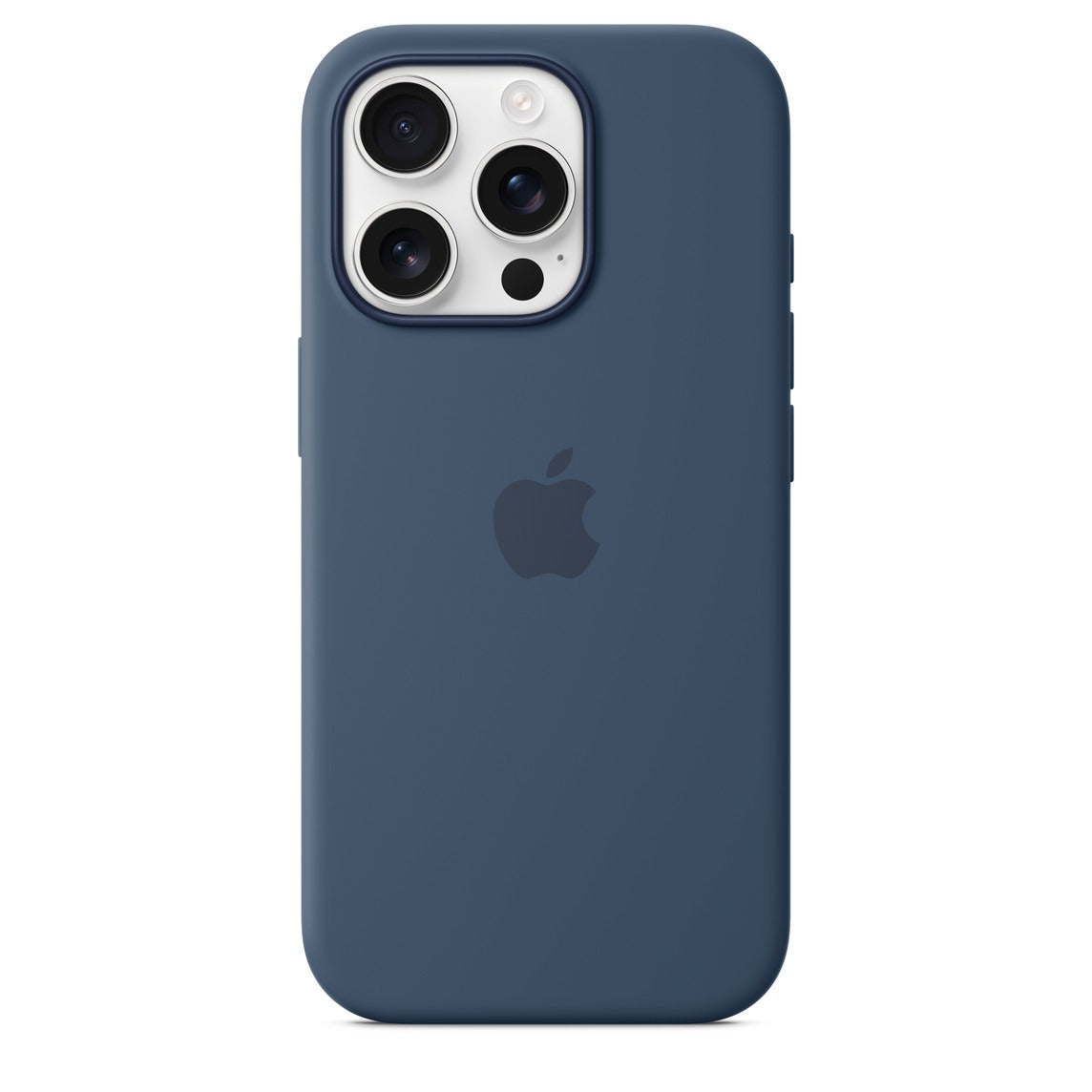 Luxury Original Silicone Apple Denim for Phone case 16 14 15 13 12 Pro Max Official Cases Full Cover